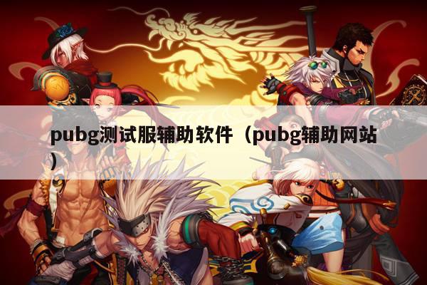 pubg测试服辅助软件