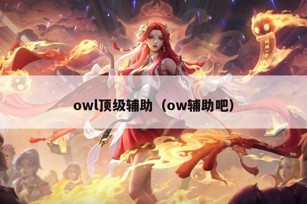 owl顶级辅助（ow辅助吧）