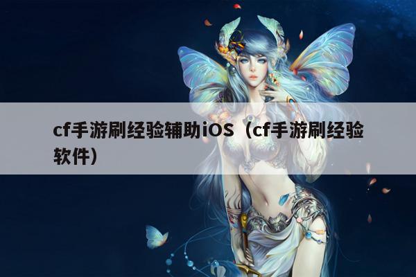 cf手游刷经验辅助iOS（cf手游刷经验软件）