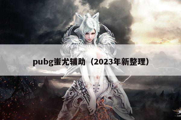 pubg蚩尤辅助（2023年新整理）