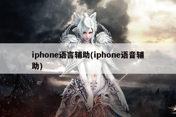 iphone语言辅助