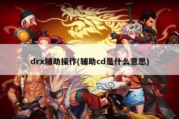 drx辅助操作(辅助cd是什么意思)