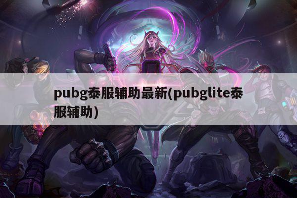 pubg泰服辅助最新