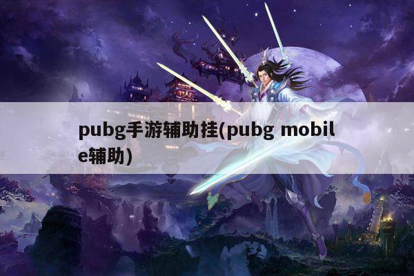 pubg手游辅助挂(pubg mobile辅助)