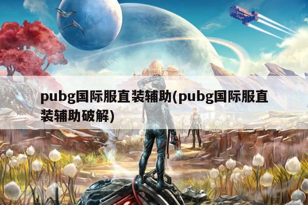 pubg国际服直装辅助(pubg国际服直装辅助破解)